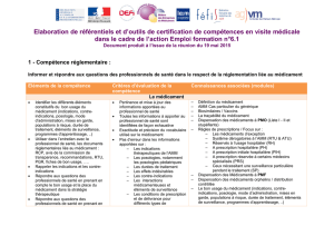 Elaboration de référentiels et d`outils de certification de
