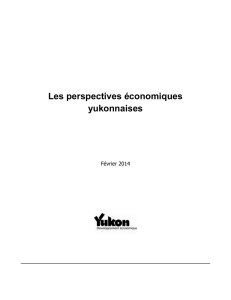 Les perspectives économiques yukonnaises