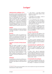 L`économie française 2005-2006