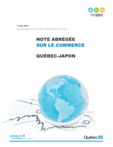 Note abrégée sur le commerce du Japon