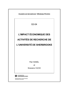 02-04 l`impact économique des activités de recherche de l