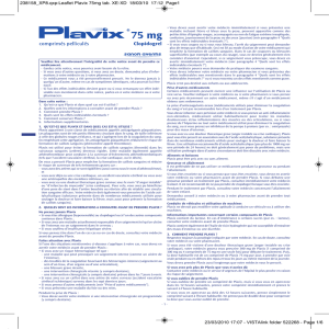 238158 NOT PLAVIX 75MG CP DC RL XE (Folder 522268)