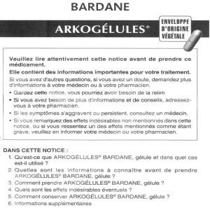 BARDANE - Pharma GDD