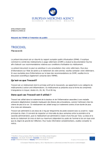 TROCOXIL - European Medicines Agency