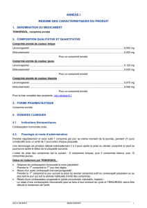 TRINORDIOL, comprimé enrobé, 2009/11/12