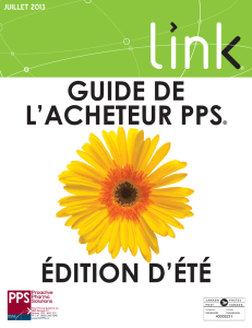 guide de l`acheteur pps® édition d`été juillet 2013