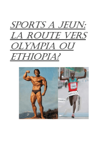 sports a jeun: la route vers olympia ou ethiopia?