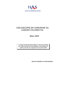 Proposition de présentation des documents de recommandations et