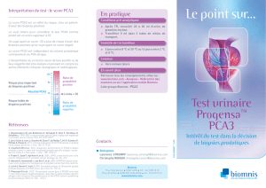 Test Urinaire Progensa™ PCA3