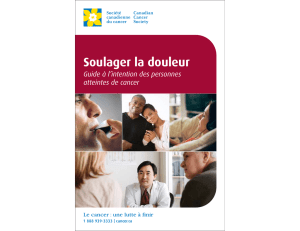 Soulager la douleur - CSSS de Saint-Léonard et Saint