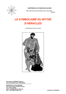 le symbolisme du mythe d`héraclès