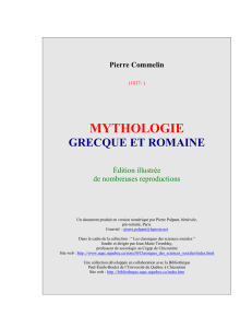 Mythologie grecque et romaine - Les Classiques des sciences
