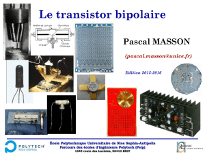 Cours sur le transistor bipolaire (version projection)