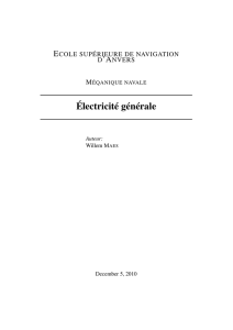 Électricité générale
