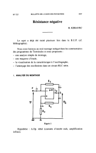 Résistance négative