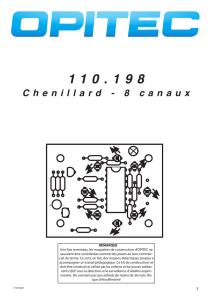 Chenillard - 8 canaux