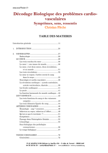 Table des matières