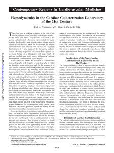 Contemporary Reviews in Cardiovascular Medicine