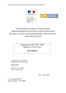 Rapport final synthétique - GIP