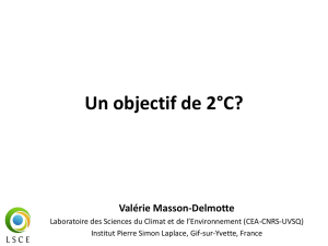 Un objectif de 2°C?