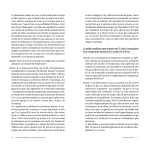 La subtile corrélation entre la teneur en CO2 dans l`atmosphère et la