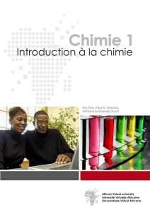 Introduction a la Chimie - OER@AVU