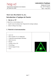 Introduction à l`optique de Fourier - webwww03 - poseidon.heig