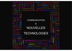Communication et nouvelles technologies