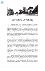Destin de la Tunisie - Revue Défense Nationale