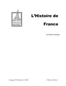 L`Histoire de France