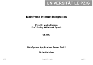Web Application - Universität Leipzig