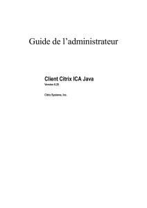 Client Citrix ICA Java