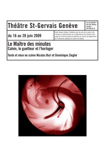 Théâtre St-Gervais Genève rue du Temple 5