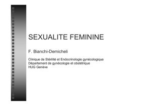 Sexualité féminine - F. Bianchi