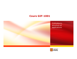 Cours GIF-1001