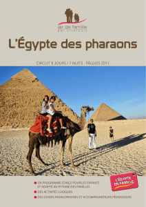 L`égypte des pharaons