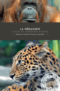 Ménagerie, le zoo du Jardin des Plantes