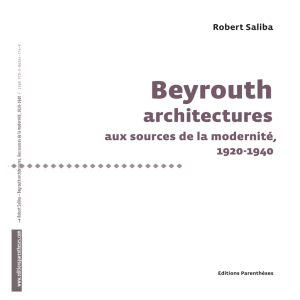 architectures - Editions Parenthèses