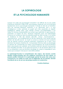 Sophrologie et psychologie humaniste