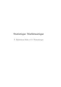 Statistique Mathématique