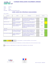 Fiche de publication obligatoire de l`établissement CLINIQUE