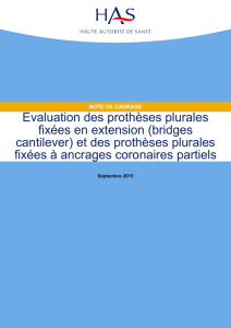 1. Demande d`évaluation