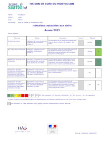 Fiche de publication obligatoire de l`établissement MAISON DE