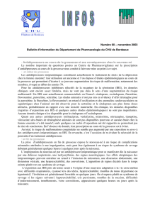 Numéro 60 – novembre 2003 Bulletin d`information du Département