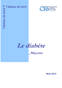 Le diabète à Mayotte