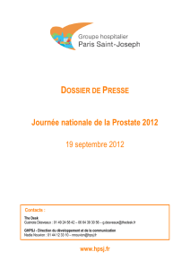 Dossier de presse - Hôpital Paris Saint Joseph