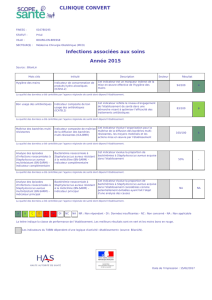 Fiche de publication obligatoire de l`établissement CLINIQUE