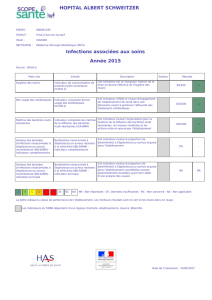 Fiche de publication obligatoire de l`établissement HOPITAL