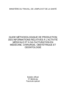 GUIDE MÉTHODOLOGIQUE DE PRODUCTION DES