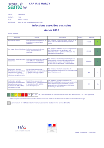 Fiche de publication obligatoire de l`établissement CRF IRIS MARCY